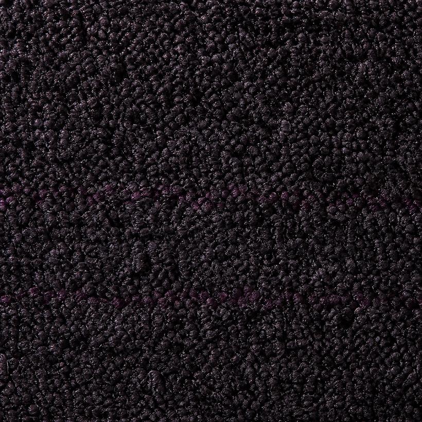 Cut-pile broadloom carpet material sample.